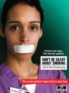 Don't be silent about smoking